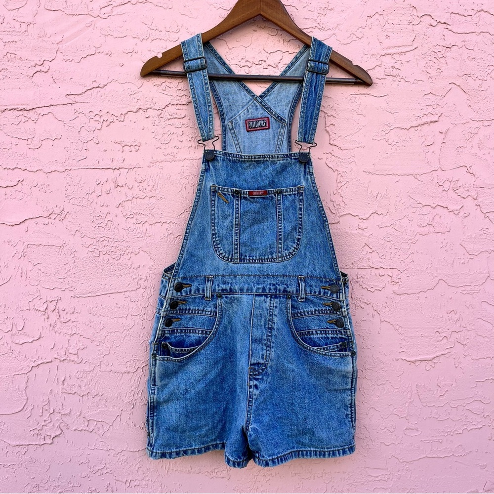 Outlook Denim Overall Shorts Flaw